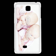 Coque LG F5 Duo de jumelles