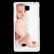 Coque LG F5 Bébé allongé sur le dos