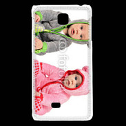 Coque LG F5 Jumeaux mixte 2