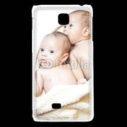 Coque LG F5 Jumeaux bébés