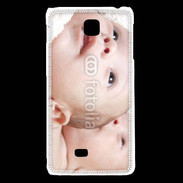 Coque LG F5 Têtes jumeaux