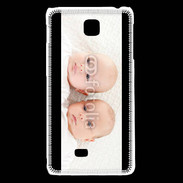 Coque LG F5 Jumeaux 10