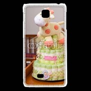 Coque LG F5 Gateau de couches