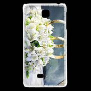 Coque LG F5 Composition florale mariage