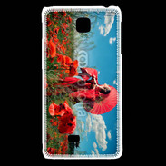 Coque LG F5 femme asie glamour 3