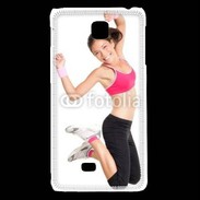Coque LG F5 Femme asie sportive