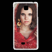 Coque LG F5 Femme orient 1