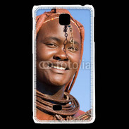 Coque LG F5 Femme tribu afrique