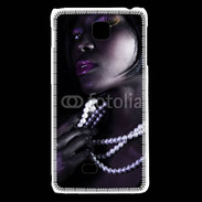 Coque LG F5 Femme africaine glamour et sexy 7