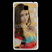 Coque LG F5 Femme métisse 5