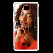 Coque LG F5 Femme afro glamour 2