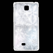 Coque LG F5 Etoiles de neige