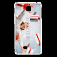 Coque LG F5 Noël cadeaux tombés du ciel