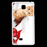 Coque LG F5 Chaton Noël