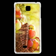 Coque LG F5 Panier de pommes