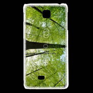 Coque LG F5 forêt