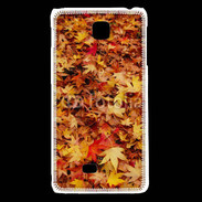 Coque LG F5 feuilles d'automne 2