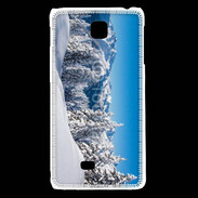 Coque LG F5 paysage d'hiver 2