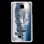 Coque LG F5 paysage d'hiver 4