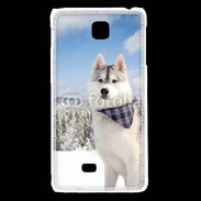 Coque LG F5 Husky hiver 2