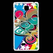 Coque LG F5 Peace and love 5