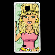 Coque LG F5 Hippie en dessin