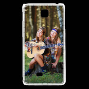 Coque LG F5 Hippie et guitare 5