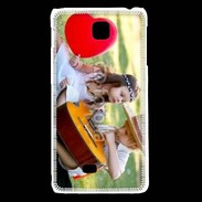 Coque LG F5 Jeune couple hippie