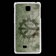 Coque LG F5 Symbole de la paix brisé