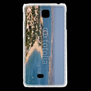 Coque LG F5 Le pont de l'ile de Ré vu du ciel