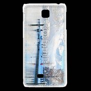 Coque LG F5 Le Lac d'Annecy en hvier
