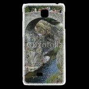 Coque LG F5 Pont médiéval sur l'Ardèche