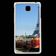 Coque LG F5 Tour Eiffel vue des bords de Seine