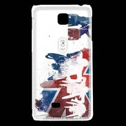 Coque LG F5 Drapeau Londres Handisport