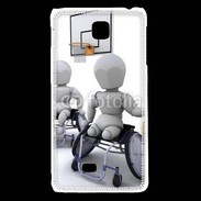 Coque LG F5 Handisport Basketball