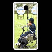 Coque LG F5 Tir à l'arc handisport