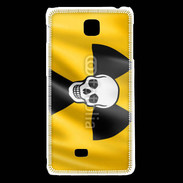 Coque LG F5 Tête de mort radioactive