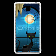 Coque LG F5 Chat noir