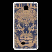 Coque LG F5 Tête de mort 4