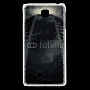 Coque LG F5 Suicide d'une tour