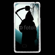 Coque LG F5 Silhouette de la mort 