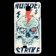 Coque LG F5 Tête de Mort Thunder Strike