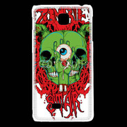 Coque LG F5 Tête de Mort Zombie 15