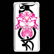 Coque LG F5 Tête de Mort Tatouage 10