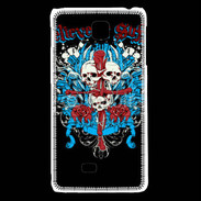 Coque LG F5 Tête de Mort Believe or Suffer