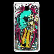 Coque LG F5 Tête de Mort Dead Serious