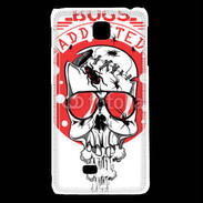 Coque LG F5 Tête de Mort Bug Addicted