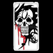 Coque LG F5 Tête de Mort Bloody