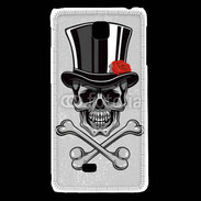 Coque LG F5 Tête de Mort avec classe