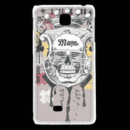 Coque LG F5 Tête de Mort Skull King